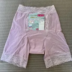 Ｌサイズ/ラベンダー/綿ストレッチ/3分丈/失禁/安心ショーツ/約60ccまで対