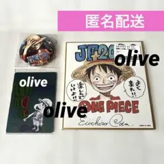 ONE PIECE ジャンプフェスタ　ミニ複製色紙　ニカ　ルフィ　2枚セット ONE PIECE ジャンプフェスタ ミニ複製色紙 ニカ ルフィ 2枚セット