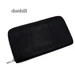 dunhill キャンバス ラウンドファスナー 長財布 ロング ウォレット