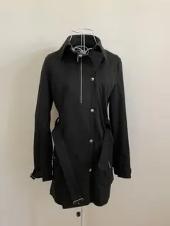 Planet-remix.co.jpブラックトレンチコートイタリア製