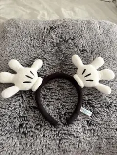 ディズニー ミッキー グローブ カチューシャハンド