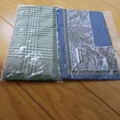 ハンカチ　紳士用　2枚