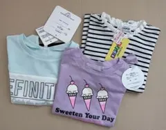 新品未使用品　キッズ服 110cm Tシャツ 3点セット