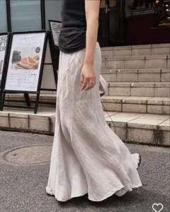 【美品】ETRE TOKYO リネンロングマーメイドスカートのサムネイル