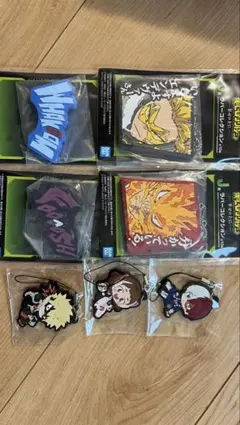 ヒロアカ　ラバーキーホルダー　7個セット