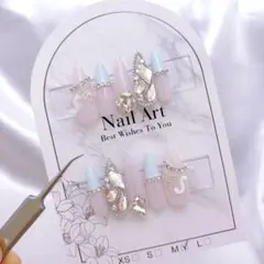 ネイルチップ オーダー ワンホン スナ系 量産型 フレンチガーリー 推し活 現品