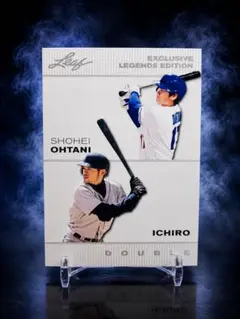 2023 Leaf EXCLUSIVE イチロー鈴木 大谷翔平 コンビカード