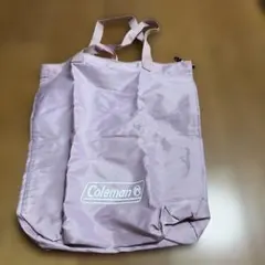 Coleman 撥水ビッグトート バッグ Sweet 付録 ピンク　コールマンのサムネイル