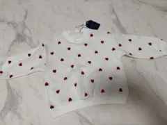 【cottoli】ハート トレーナー 綿100