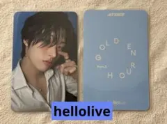 ATEEZ ミンギ hellolive 特典トレカ