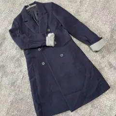 ジャケット　トレンチコート　紺　S