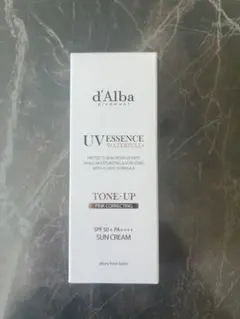 【新品】dAlba ダルバ　UVトーンアップサンクリーム　日焼け止め　化粧下地