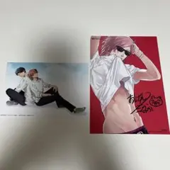 ヤリチンビッチ部 おげれつたなか 百合絢斗 ポストカード 特典