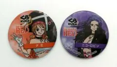 ONE PIECE ワンピース くら寿司 ナミ☆ニコ・ロビン マグネット 中古