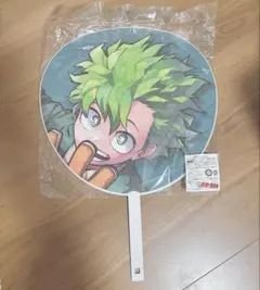 ヒロアカ　緑谷出久　ヒーロー応援　ジャンボうちわ