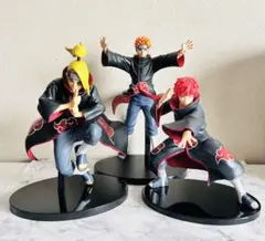 NARUTO 暁 ペイン サソリ デイダラフィギュアセット