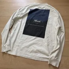 NANGA×BAYFLOWナンガ ベイフローコラボ長袖TシャツロンT ◆XLのサムネイル