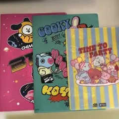 BT21 クリアファイルセット