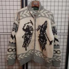 00's Polo Club Horse Cowichan Sweater