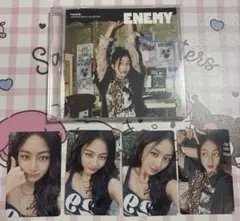 TWICE ENEMY 志效盤 小卡 四張組