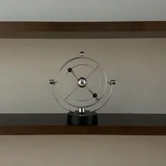 スペースエイジ キネティックアート 球体 輪 回転 オブジェ ミッドセンチュリー