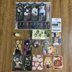 【鬼滅の刃】煉獄杏寿郎・義勇 他 グッズまとめ売り（くら寿司限定有）