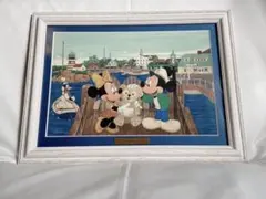 認定証有り　35周年ダッフィー　ジクレー版画　ケープコッドの1日　ジグレー