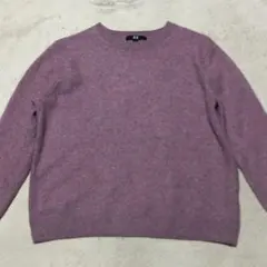 【匿名配送】ユニクロ カシミヤ100％ ニットセーター クルーネック 3XL