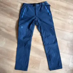 Ternua 秋冬スリム 撥水ストレッチパンツ ネイビーM