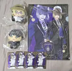 ツイステッドワンダーランド　ルーク　クリアファイル&ぬいぐるみマスコット