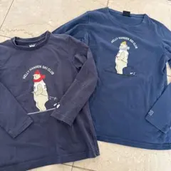 HELly HANSEN スキー クマ 長袖カットソー 130cm