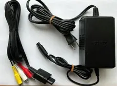 フ*上様 Nintendo　純正　ゲームキューブ 　ACアダプター ・AVケーブ