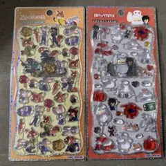ズートピア&ベイマックス ボンボンドロップシール2シートセット