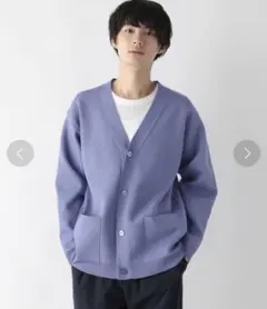 グローバルワーク リッチライトニットVネックカーディガン カーディガン S 緑