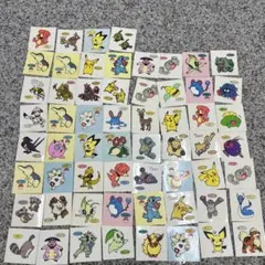 ル*マ様 ポケモンパンシールセット デコキャラシール まとめ売り コレクション