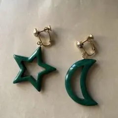 ネジバネ式イヤリング