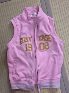 春用CONVERSE ピンク ベスト 140状態綺麗