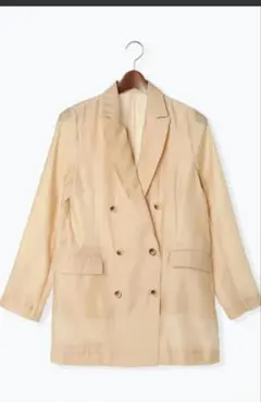 シアーテーラードジャケット
