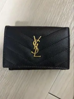 YVES SAINT LAURENT 財布 三つ折り コンパクト レディースのサムネイル
