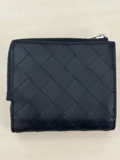 ボッテガ・ヴェネタ イントレチャート 二つ折りファスナーウォレット