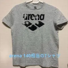 arena グレー Tシャツ SSサイズ　アリーナ　水泳のサムネイル