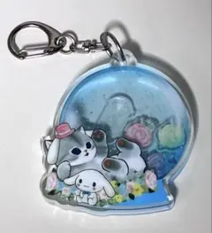 mofusand サンリオ シナモンロール アクリルキーホルダー モフサンド