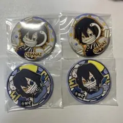 鬼滅の刃　伊黒小芭内　缶バッジ　4個セット