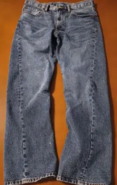 GU×UNDERCOVER ツイストパンツ BLUE サイズM