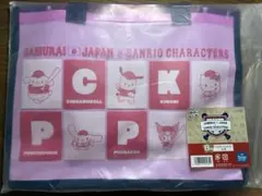 タイトーくじ　侍ジャパン×サンリオキャラクターズ　B賞　クリアトートバッグ