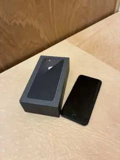 Apple iPhone 8 ブラック 本体 SIMフリー