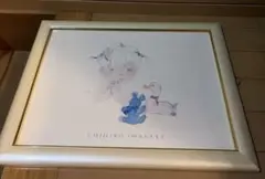 ✨いわさきちひろ✨複製画✨あひるとくまと赤ちゃん✨のサムネイル