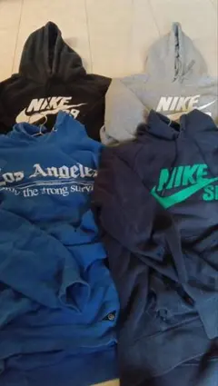 Nike SBとjslv パーカー 4点セット