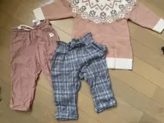 ベビー　ニット　ボトムス　セット