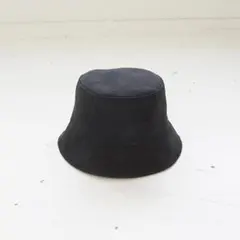 PU BACKET HAT　FAKE leather